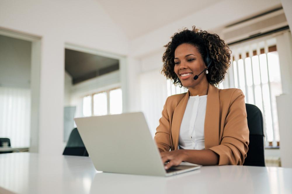 femme au travail